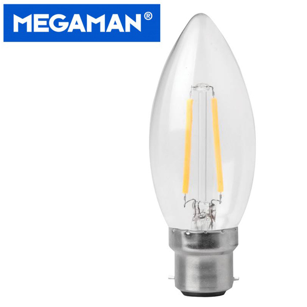 Megaman LED Filament Bulbs Candle