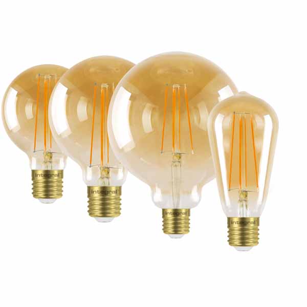 LED Filament Squirrel Cage Bulbs