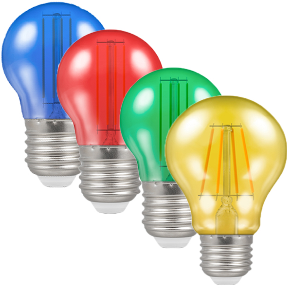 LED GLS Lightbulb Coloured