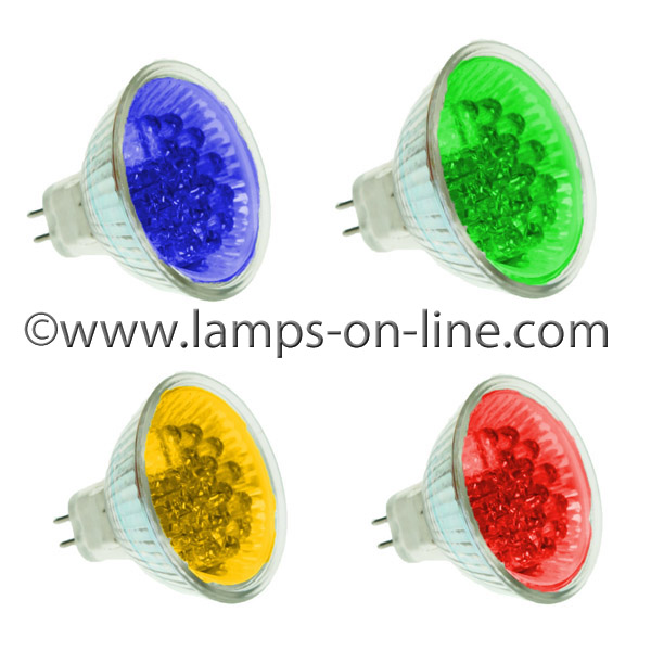 LED MR16 Coloured