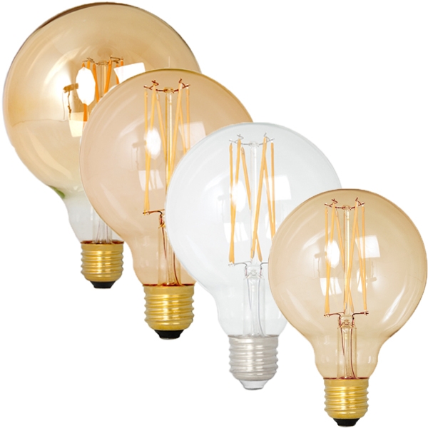 Vintage LED Edison Globes