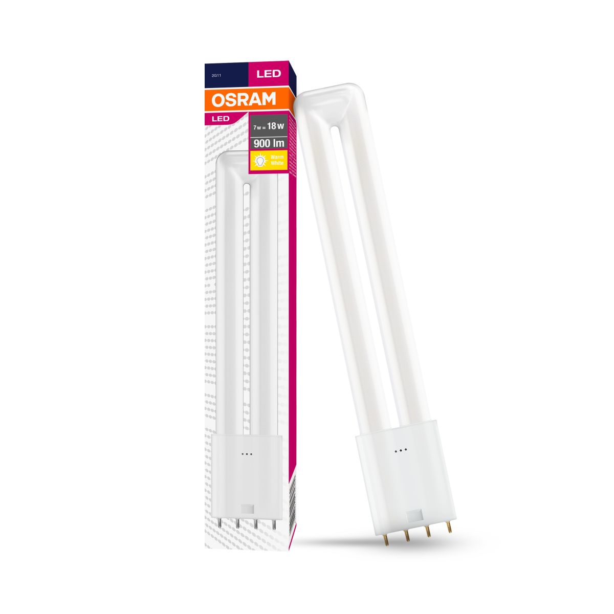 LED COMPACT FLUORESCENT PLL 18W 830 2G11