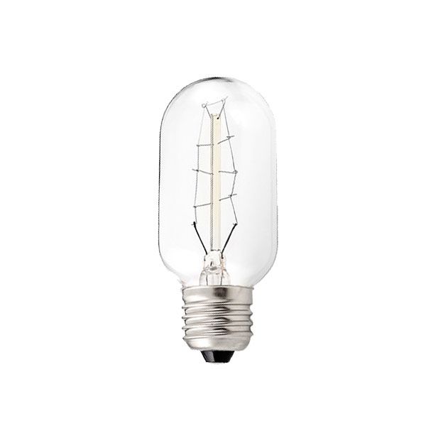 Decorative Tubular Light Bulb 240V 40W E27 Cl