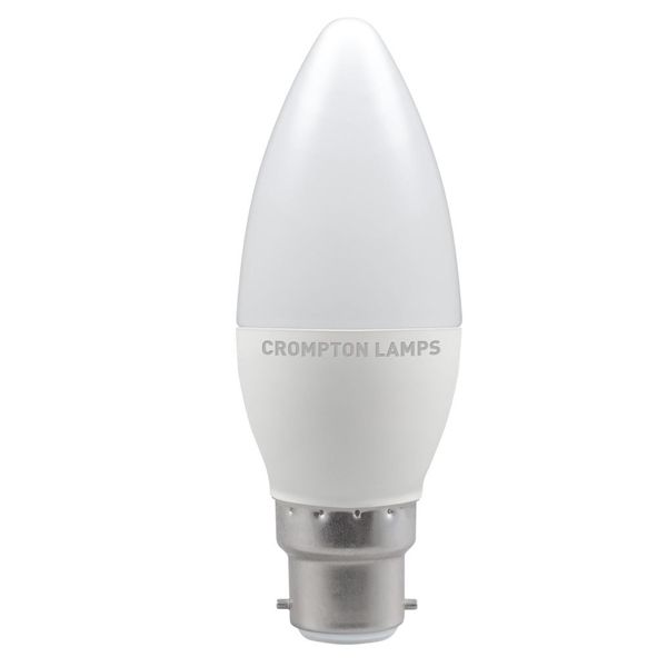 Crompton LED Candle 5.5w BC 4000K  Dimmable