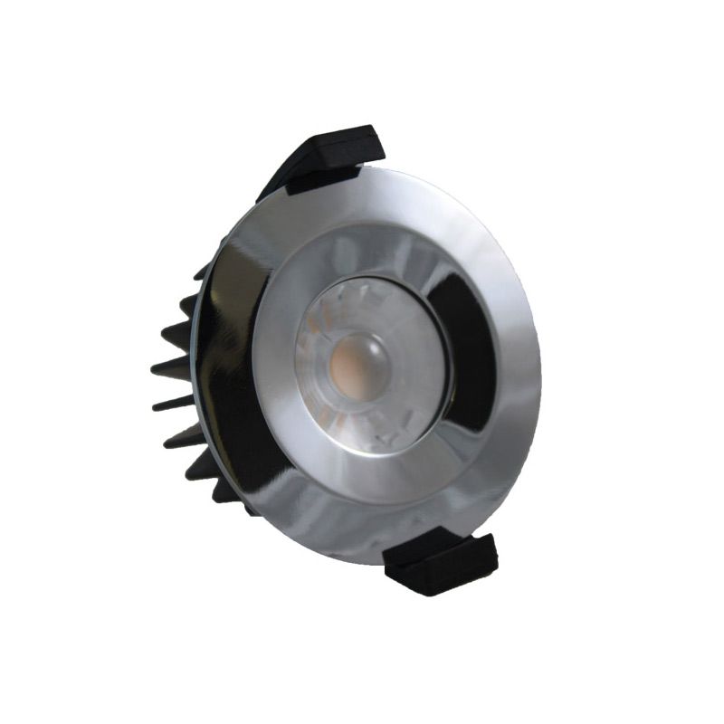 LED Downlight Fire Rated 6W 38° 3000K Chrome