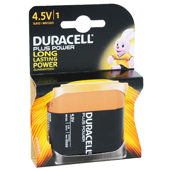 Duracell Battery 4.5v MN1203 3LR12