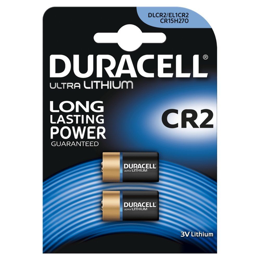 Duracell Battery Lithium Photo Battery CR2 x2