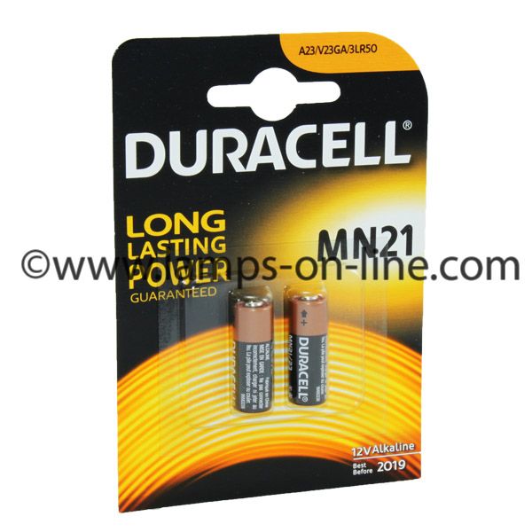 Duracell Battery MN21 8LR932 3LR50 A23 2 Pack