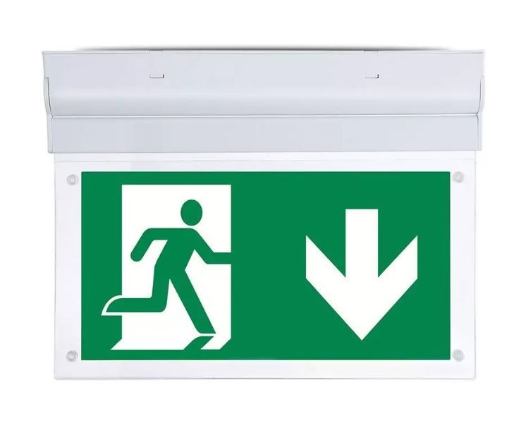 LED WALL SURFACE  EMERGENCY EXIT LIGHT 2W