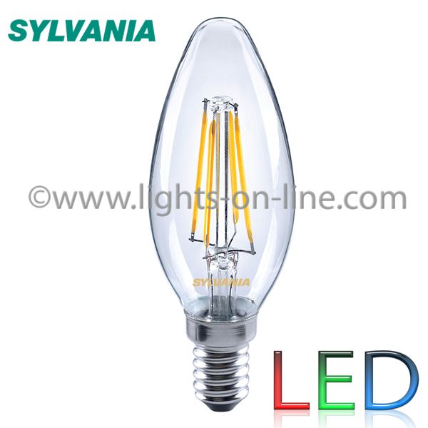 LED Filament Candle SYLVANIA Toledo 4w E14