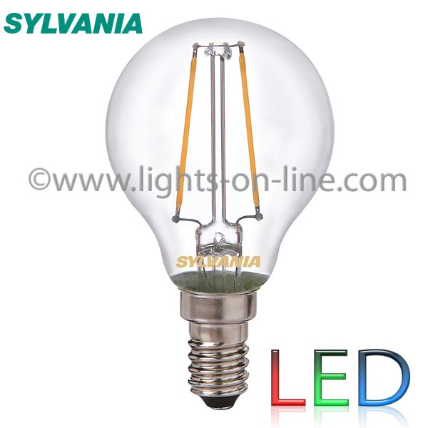 LED Filament Ball SYLVANIA Toledo 2.5w E14
