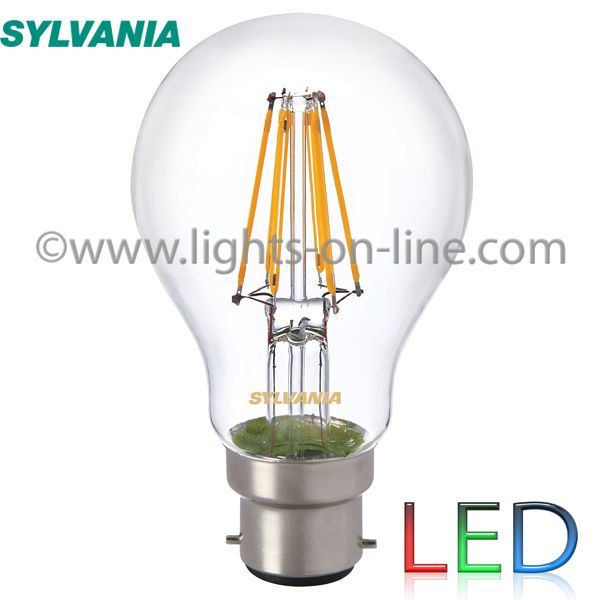 LED Filament Lightbulb SYLVANIA Toledo 5w BC