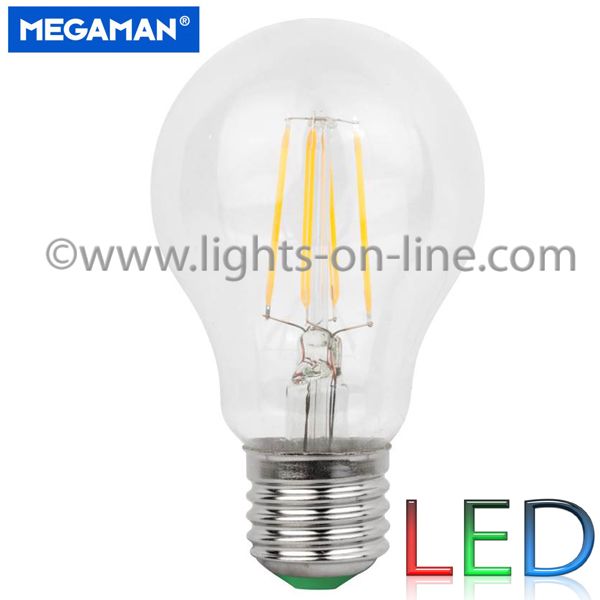 LED Filament Lightbulb Megaman Classic 5w E27