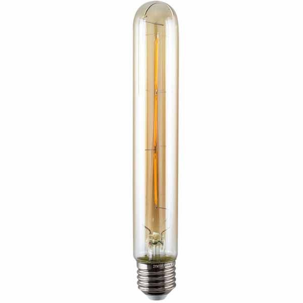 LED Decorative tubular bulb 240v 4w E27 Clear