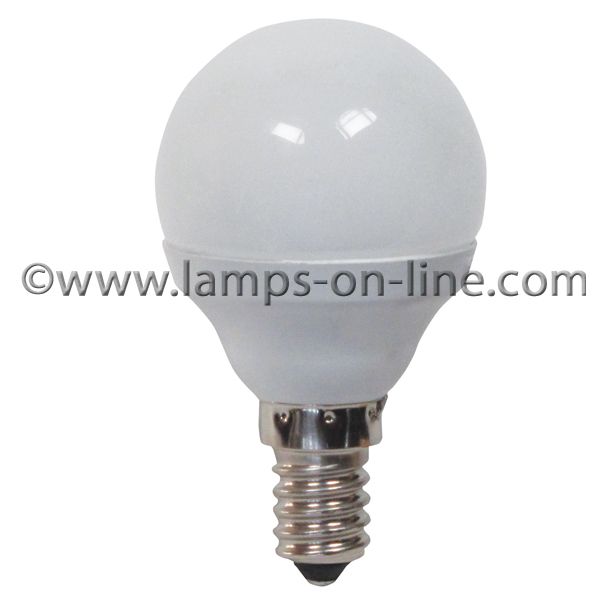 GE LED GOLF BALL 4.5W E14 FROSTED DIMMABLE