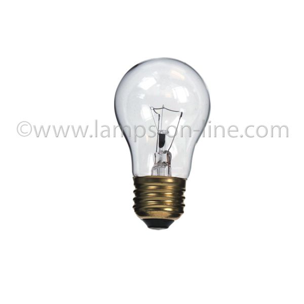 Appliance Lamp 240V 40W A15 E26 Clear