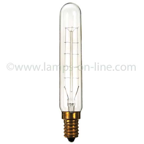 Tubular Light Bulb 240V 40W E14 20X125mm Girard-Sudron & CIE