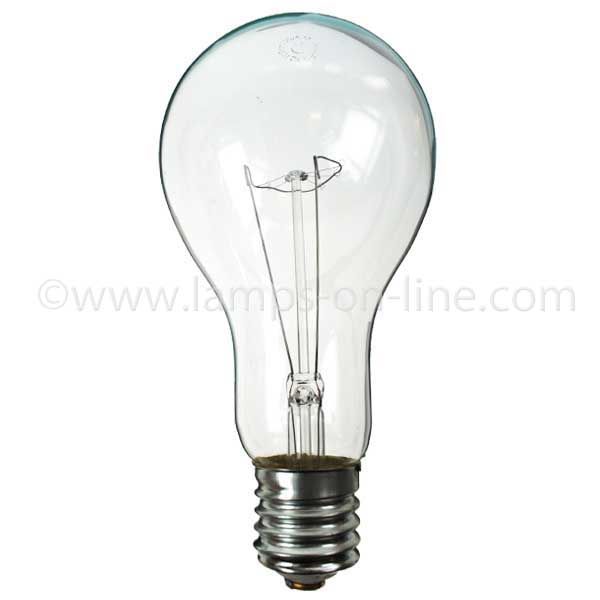 GLS Light Bulb 240V 500W E40 Clear