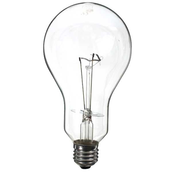 GLS Light Bulb 240V 300W E27 Clear