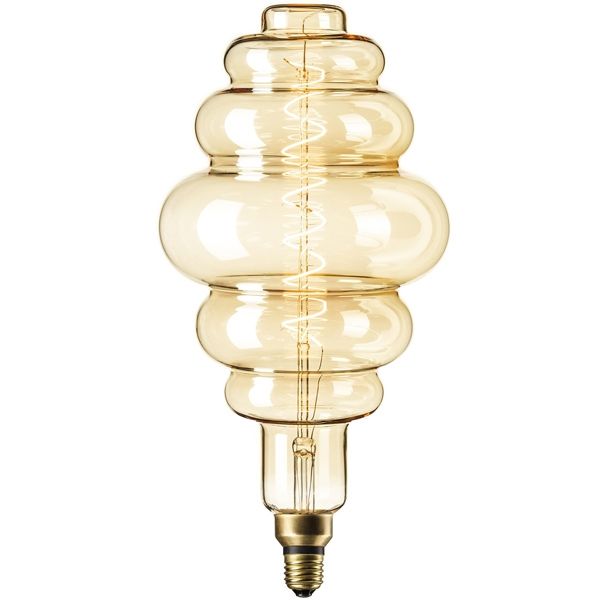 DECORATIVE LED HIVE 6W E27 GOLD DIMMABLE