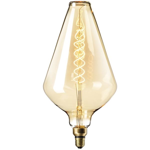 DECORATIVE LED VASE 6W E27 GOLD DIMMABLE