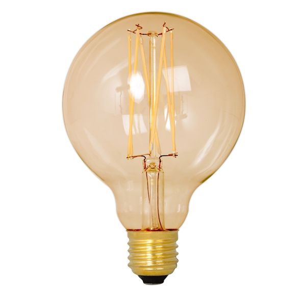 Calex LED Edison Globe 95mm 4w E27 Gold