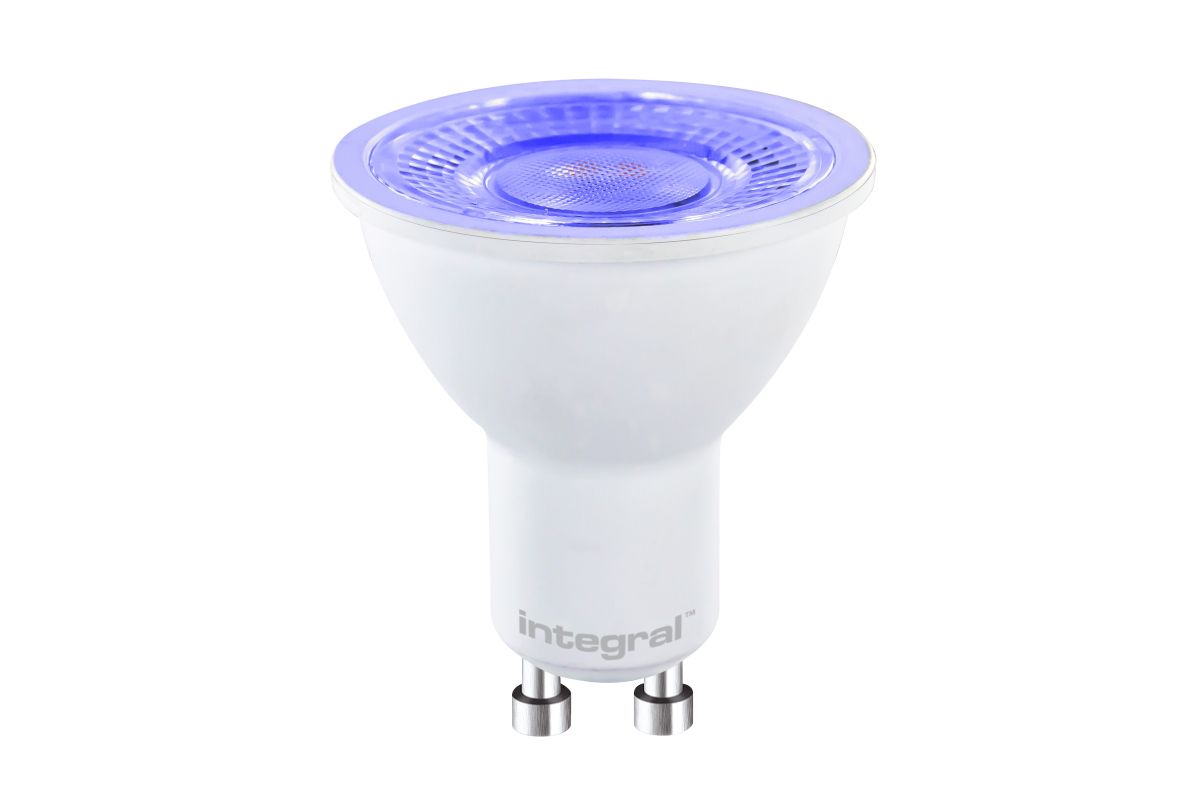 Integral High Power LED GU10 5W BLUE