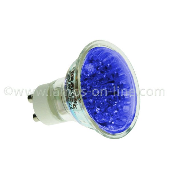 LED GU10 2W BLUE
