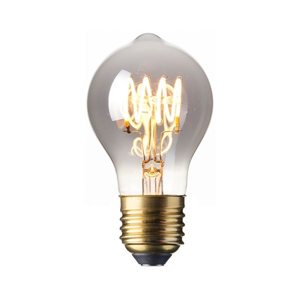 LED Edison Lightbulb 4w E27 Titanium Spiral