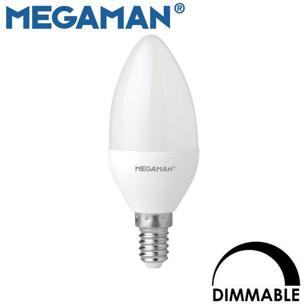 MEGAMAN LED Candle 711403 5.5w E14 Opal