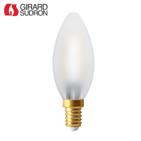 Girard Sudron Candle C35 LED Filament 2W Opal