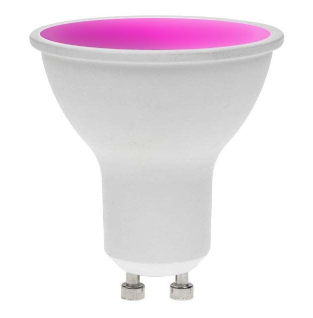 LED GU10 MAGENTA 7W 240V DIMMABLE