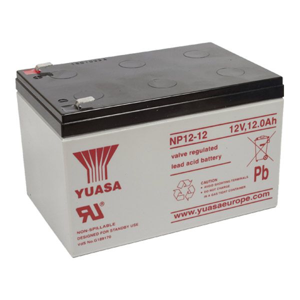 Yuasa NP12-12 VRLA Battery 12V 12Ah