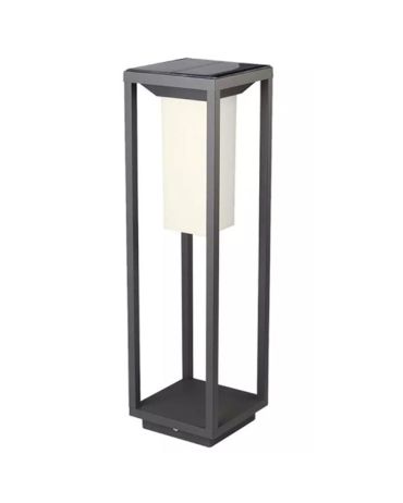LED 2W Solar Bollard Light 3000K IP65 VTAC
