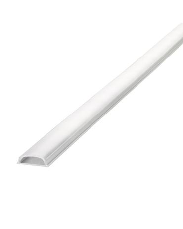 Bendable 1M frosted aluminium profile 12mm