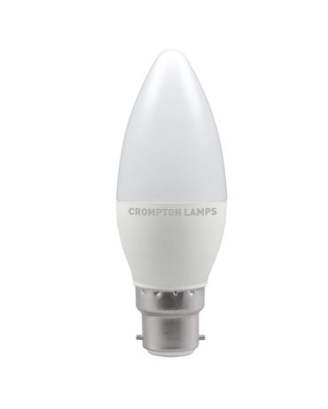 Crompton LED Candle 5.5w BC 4000K  Dimmable
