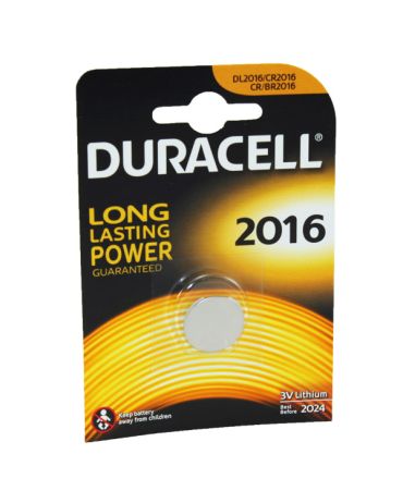 Duracell Car Key Battery CR2016 DL2016