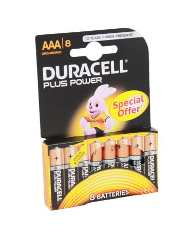 Duracell Plus Power Battery AA LR6 MN1500 8pk