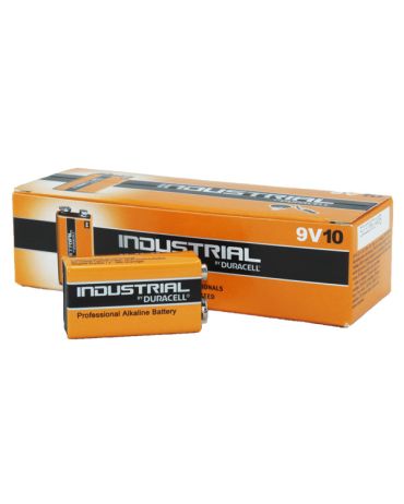 Duracell Industrial Battery 9v  MN1604 10pk
