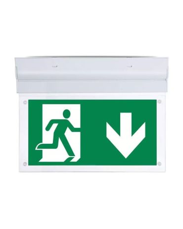 LED WALL SURFACE  EMERGENCY EXIT LIGHT 2W