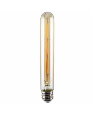 LED Decorative tubular bulb 240v 4w E27 Clear
