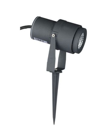 LED GARDEN LAMP 12W GREY BODY 3000K