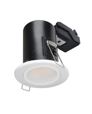 LED Downlight White GU10 Fire Rated with lamp
