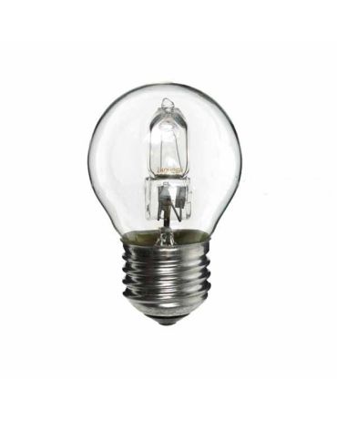 Low Energy Halogen Golf Ball 18W E27 Clear