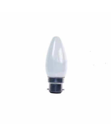 CANDLE 240V 40W B22D OPAL
