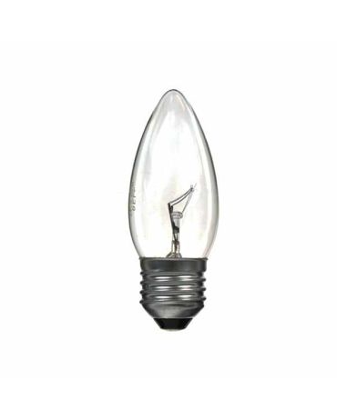 CANDLE 240V 60W E27 CLEAR