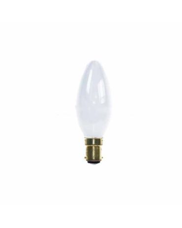 CANDLE 240V 40W BA15D OPAL 3000 HOURS