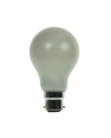 GLS Light Bulb 240V 25W B22D White