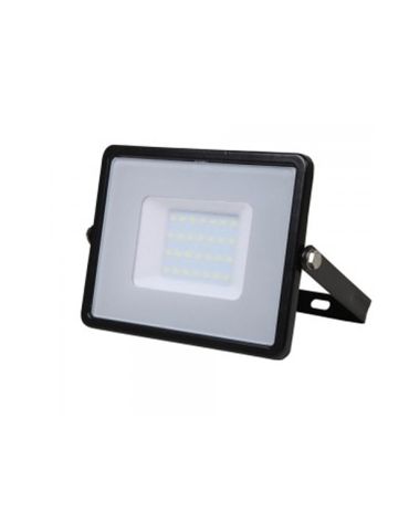 50W SLIMLINE LED FLOODLIGHT 4000K BLACK