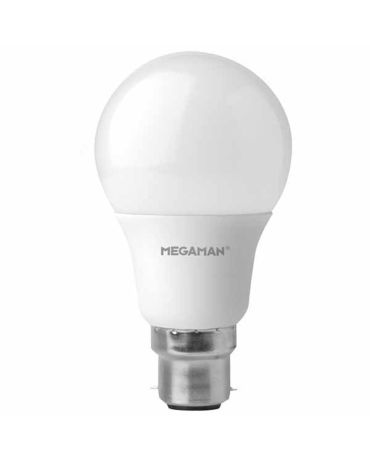 Megaman LED Lightbulb 4.8w B22D Pearl 2800K